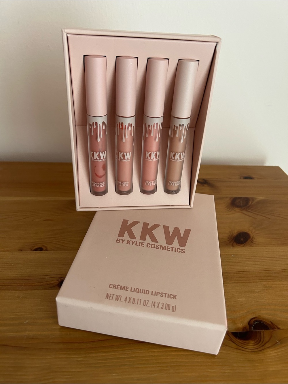 KKW by Kylie Cosmetics Crème Liquid Lipstick Set